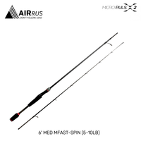 AIRRUS - MICROPULSX2 ROD SERIES SPINNING/CASTING ROD