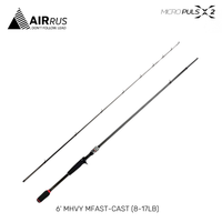 AIRRUS - MICROPULSX2 ROD SERIES SPINNING/CASTING ROD