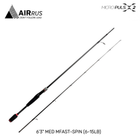 AIRRUS - MICROPULSX2 ROD SERIES SPINNING/CASTING ROD