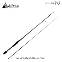 AIRRUS - MICROPULSX2 ROD SERIES SPINNING/CASTING ROD