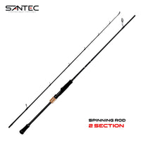 SANTEC - CAPRICORN BASS ROD - LURE CASTING - 2 SECTION CASTING/SPINNING ROD