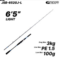 Gcraft - Ocean Drive Jerking Shaft Rod Series