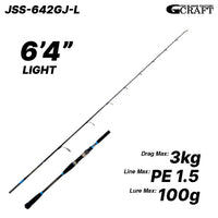 Gcraft - Ocean Drive Jerking Shaft Rod Series
