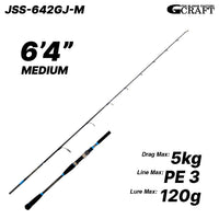 Gcraft - Ocean Drive Jerking Shaft Rod Series