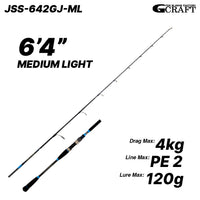 Gcraft - Ocean Drive Jerking Shaft Rod Series