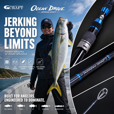 Gcraft - Ocean Drive Jerking Shaft Rod Series