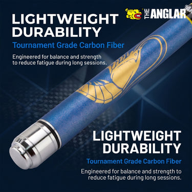 THE ANGLAR - STUG EBI POLE ROD BLUE/GREEN PRAWN FISHING POLE