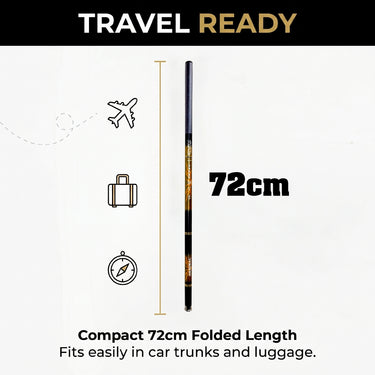 SANTEC - ADMIRAL CARBON POLE PRAWN/PUYU FISHING POLE