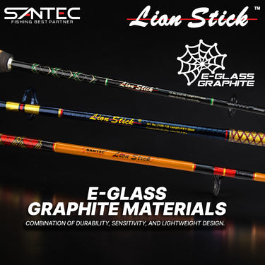 LIAN STICK - SPINNING 2105/2106/2107 2 SECTION ROD FISHING ROD