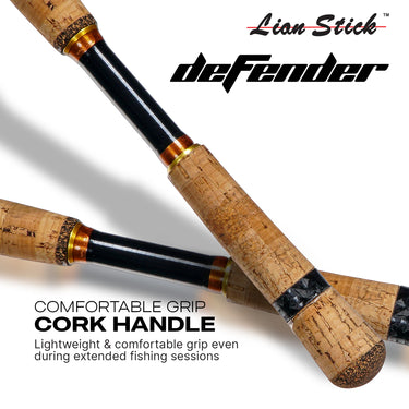 LIAN STICK - DEFENDER 2 SECTION SPINNING ROD BOTTOM FISHING