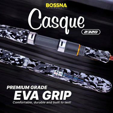 BOSSNA - CASQUE 2 SECTION SPINNING ROD POND FISHING LIGHT BOTTOM