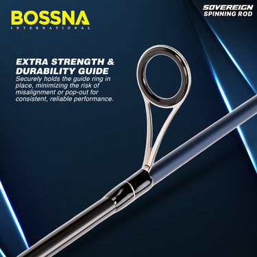 BOSSNA - SOVEREIGN - 2 SECTION SPINNING ROD - MEKONG ROD POND FISHING