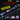 BOSSNA - CHOPPER BLACK 1.5 SECTION SPINNING ROD