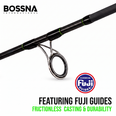 BOSSNA - FIGHTER 2 SECTION SPINNING FISHING ROD MEKONG FISHING