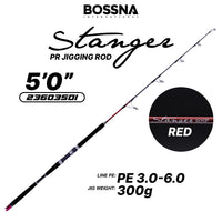 BOSSNA - STANGER PR 1 SECTION BAITCASTING/SPINNING JIGGING ROD