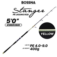 BOSSNA - STANGER PR 1 SECTION BAITCASTING/SPINNING JIGGING ROD