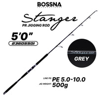 BOSSNA - STANGER PR 1 SECTION BAITCASTING/SPINNING JIGGING ROD