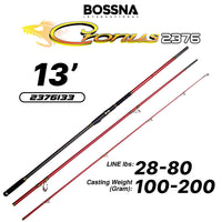 BOSSNA - BOSSNA CRONUS 3 SECTION LONG CAST SURF ROD SPINNING