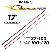 BOSSNA - BOSSNA CRONUS 3 SECTION LONG CAST SURF ROD SPINNING