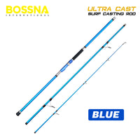 BOSSNA - ULTRACAST 12ft/13ft/14ft SURF ROD 3 SECTION ROD LONG CASTING SURF ROD