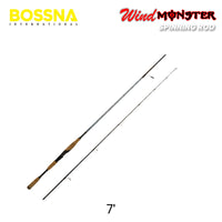 BOSSNA - WIND MASTER - SPINNING ROD - 2 SECTION LURE CASTING ROD