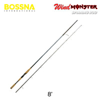 BOSSNA - WIND MASTER - SPINNING ROD - 2 SECTION LURE CASTING ROD
