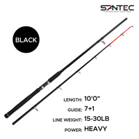 SANTEC - NESSY GRAPHITE 2 SECTION SPINNING FISHING ROD