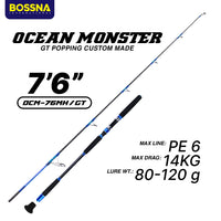 BOSSNA - OCEAN MONSTER 1.5 SECTION POPPING ROD
