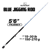 Alutecnos - Blue Jigging Rod Series