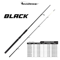 BACKBONZ - MAX IMPACT 2 SECTION SPINNING ROD