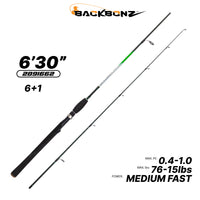 BACKBONZ - STEALTH-X 2 SECTION SPINNING ROD
