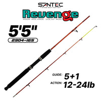 SANTEC - REVENGE 2 SECTION SOLID ROD SPINNING ROD