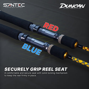 SANTEC - DUNCAN STICK SPINNING ROD 1 SECTION