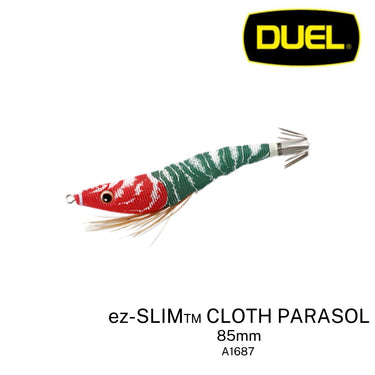 DUEL - EZ-SLIM CLOTH PARASOL 85mm A1687 SQUID HOOK SQUID BAIT