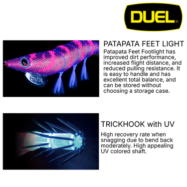 DUEL - EZ-Q DARTMASTER SQUID HOOK 2.5 A1725 SQUID BAIT