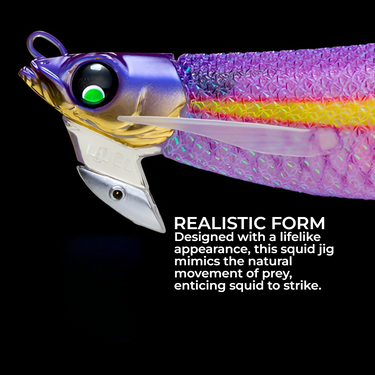 DUEL - EZ-Q MAG CAST SEARCH DOUBLE GLOW 2.5" A1769 SQUID HOOK