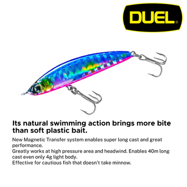 DUEL - HARDCORE 50mm F1201 LG SINKING PENCIL SINKING FISHING LURES