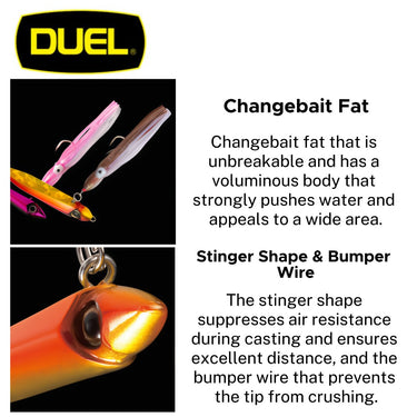 DUEL - SALTY BAIT - 10g/20g/30g/40g/60g CASTING JIG LIGHT JIGGING