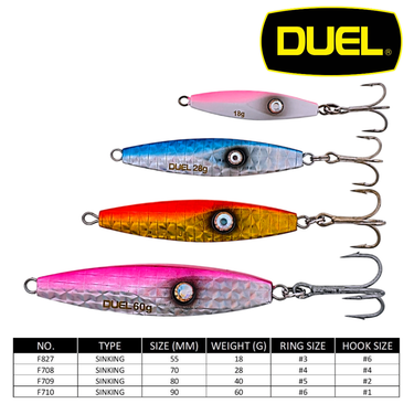 DUEL - TAMENTAI POLYHEDRON METAL JIG 18G / 28G / 40G / 60G