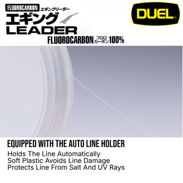 DUEL - LEADER FLUOROCARBON 100% 30M - EGING LEADER- SQUID FISHING