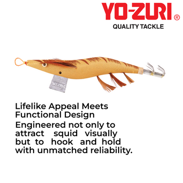 YOZURI - OITA EGI CLOTH WRAPPED WITH TAIL R2/H2 SQUID JIG SQUID FISHING