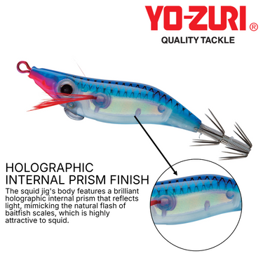 YOZURI - MINI AURORA 48mm A1696 FLOATING CANDAT SOTONG SQUID JIG OCTOPUS FISHING