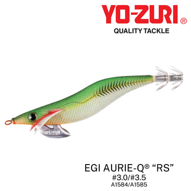 YOZURI - EGI AURIE-Q "RS" A1610/A1584/A1585 SQUID JIG OCTOPUS JIG