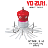 YOZURI - OCTOPUS JIG 40g/50g E44/E45 SQUID JIG