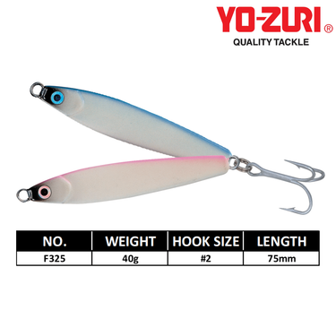 YOZURI - HPB BLANKA SUPER LUMINOUS 40g F325 METAL JIG