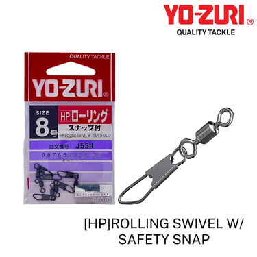 YOZURI - [HP]ROLLING SWIVEL w/SAFETY SNAP MADE IN JAPAN