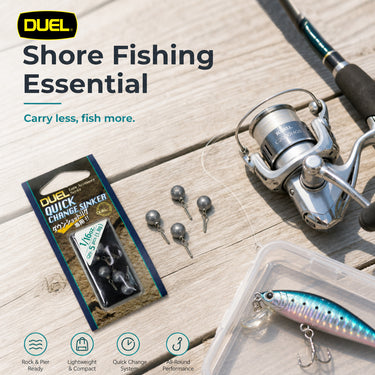 DUEL - QUICK CHAMHE SINKER 1/16oz / 1.8g FISHING SINKER