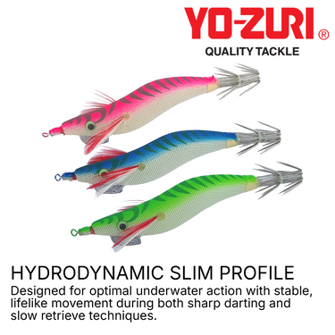 YOZURI - EGI AURIE-Q YAKUSHIMA R1084/R1085/R1086 LUMINOUS BODY SQUID JIG