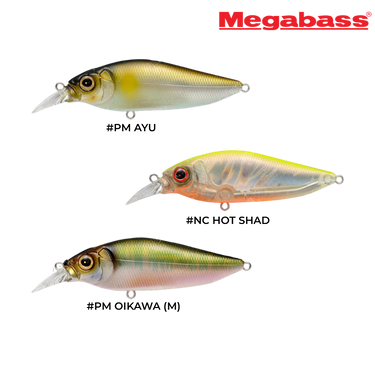 MEGABASS - FLAP SLAP 76.2mm 10.6g FLOATING LURE CASTING LURE