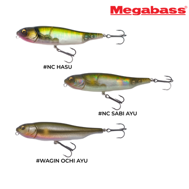 MEGABASS - GIANT DOG-X 98mm 14.1g FLOATING LURE TOP WATER